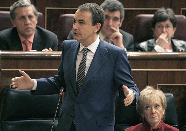 Zapatero en el Congreso Zapatero en el Congreso