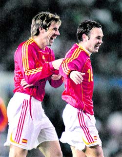 Iniesta ilusiona a España Iniesta ilusiona a España