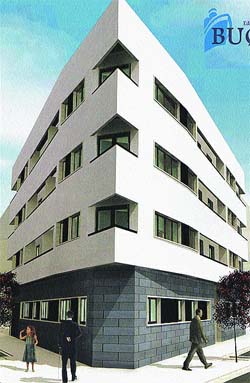 Edificio con diseño original Edificio con diseño original