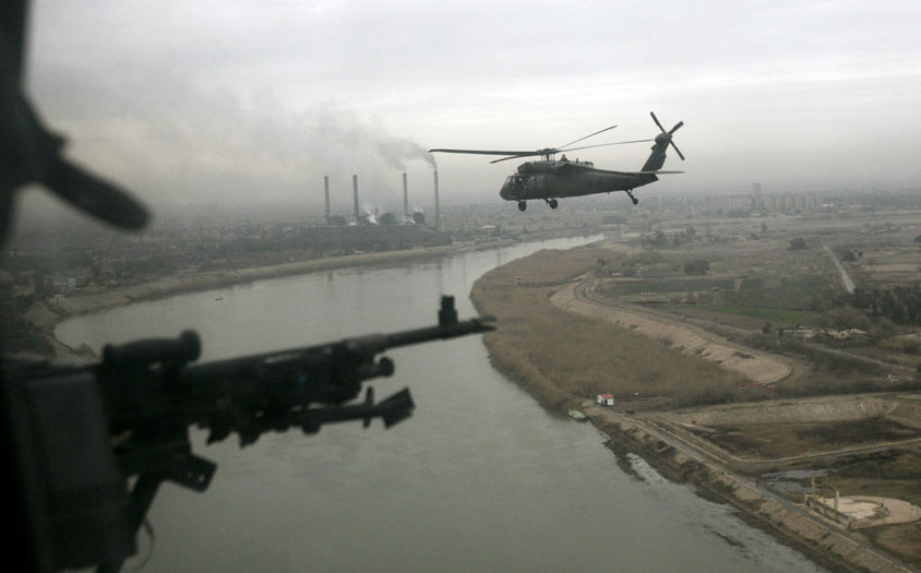 Helicóptero de EEUU en Irak Helicóptero de EEUU en Irak