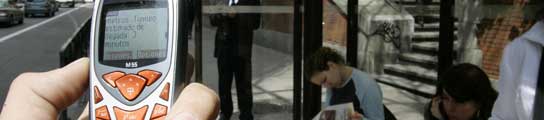 Móvil en la calle Móvil en la calle