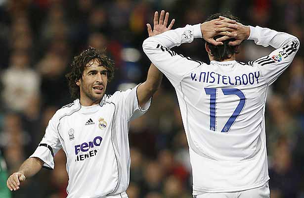 Raúl y Van Nistelrooy Raúl y Van Nistelrooy