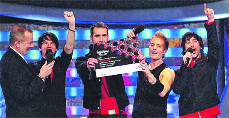 os chicos de Nash, a Eurovisión os chicos de Nash, a Eurovisión