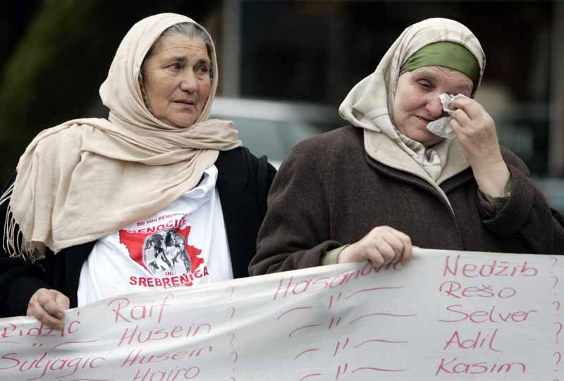 Decepción para las familias de los muertos en Srebrenica Decepción para las familias de los muertos en Srebrenica