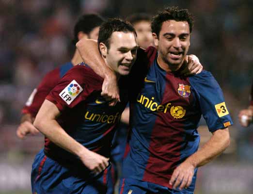 Xavi e Iniesta Xavi e Iniesta