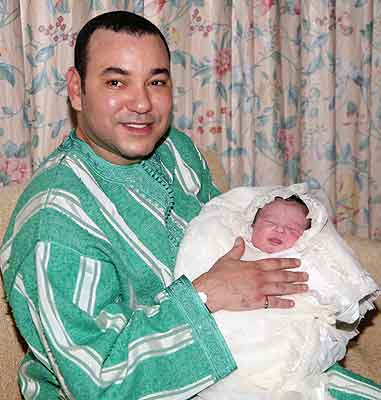 Mohamed VI y Lalla Jadiya Mohamed VI y Lalla Jadiya