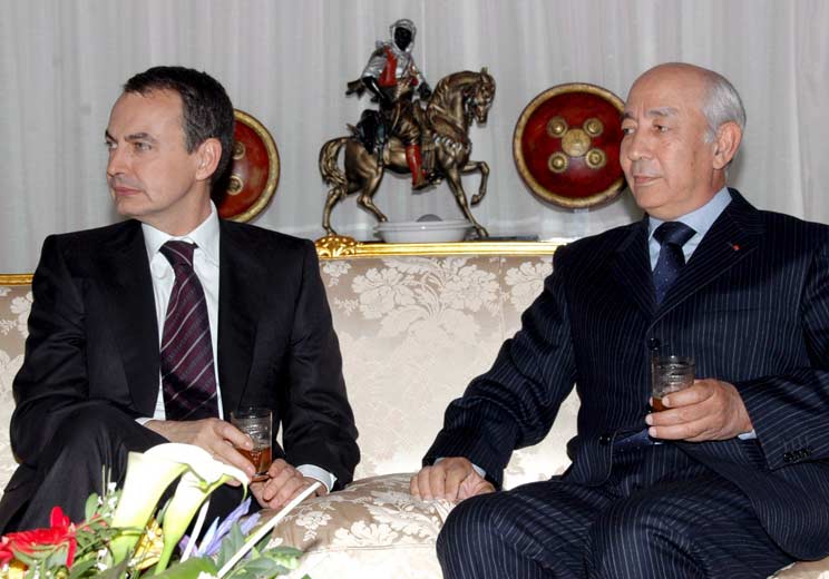 Zapatero y Driss Jetu Zapatero y Driss Jetu