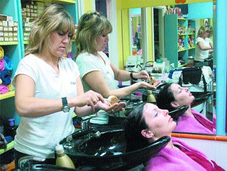 Chocolate en el pelo para estar guapas Chocolate en el pelo para estar guapas