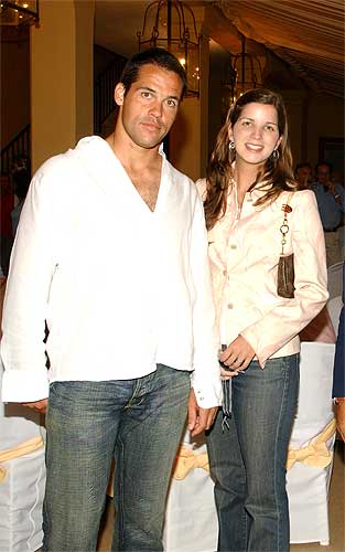 Luis Alfonso y su esposa, Margarita Vargas Luis Alfonso y su esposa, Margarita Vargas