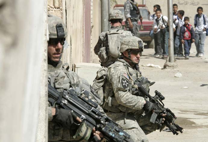 Soldados de EEUU en Irak Soldados de EEUU en Irak