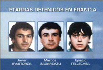 Detenidos tres presuntos etarras en Francia Detenidos tres presuntos etarras en Francia