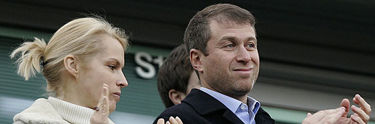 Roman Abramovich y su esposa Irina