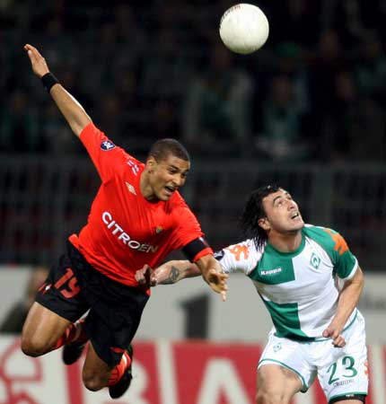 Almeida, del Werder Bremen Almeida, del Werder Bremen