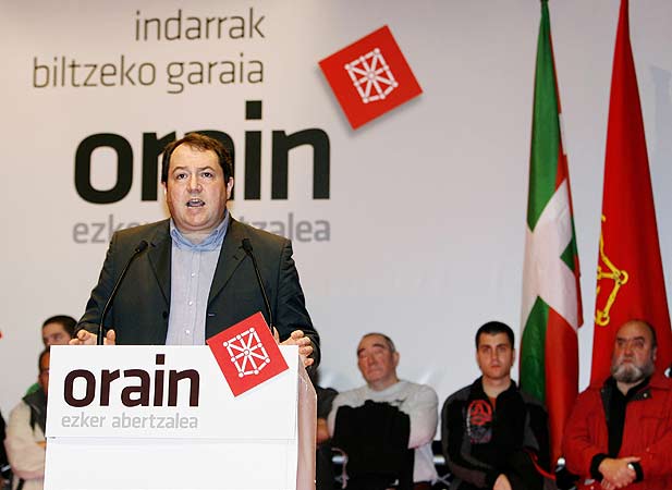 Barrena no duda de que Batasuna estará en las elecciones Barrena no duda de que Batasuna estará en las elecciones