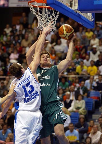 Tusek, de Unicaja, máximo anotador de Unicaja Tusek, de Unicaja, máximo anotador de Unicaja