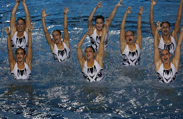 Equipo español de natación sincronizada Equipo español de natación sincronizada
