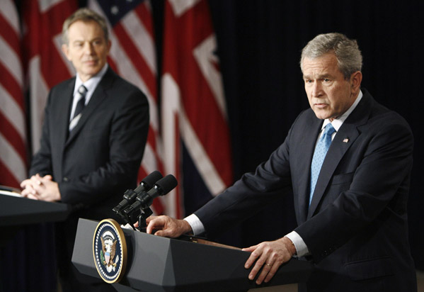 Bush y Blair Bush y Blair