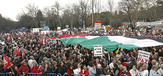 MANIFESTACIÓN CUARTO ANIVERSARIO DE LA GUERRA DE IRAK MANIFESTACIÓN CUARTO ANIVERSARIO DE LA GUERRA DE IRAK