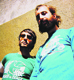 David-Ivar y Andre Herman Düne. David-Ivar y Andre Herman Düne.