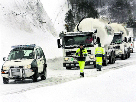 La neu revifa al final i arriba fins a l’àrea de Barcelona La neu revifa al final i arriba fins a l’àrea de Barcelona