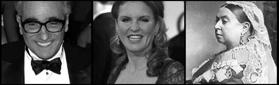 Scorsese, Sarah Ferguson y la Reina Victoria Scorsese, Sarah Ferguson y la Reina Victoria