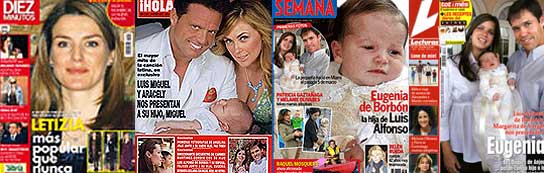 Revistas del corazón Revistas del corazón