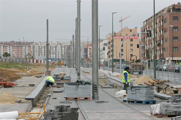 Viviendas en construcción en San Chinarro Viviendas en construcción en San Chinarro