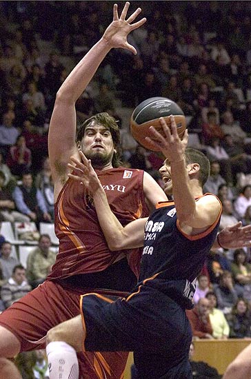 Marc Gasol y Albert Oliver Marc Gasol y Albert Oliver