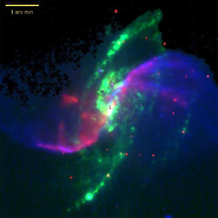 La galaxia M 106 La galaxia M 106