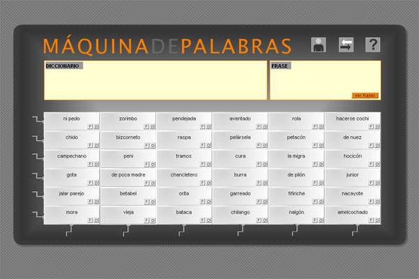 Máquina de Palabras Máquina de Palabras