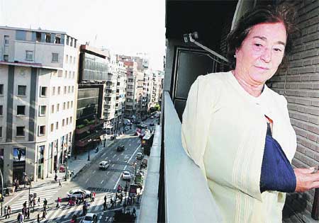 Boom de denuncias por caídas en calles de Valencia Boom de denuncias por caídas en calles de Valencia