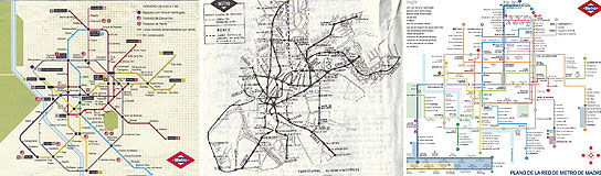 La historia de los planos de Metro La historia de los planos de Metro