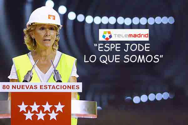 "Espe jode los que somos" "Espe jode los que somos"