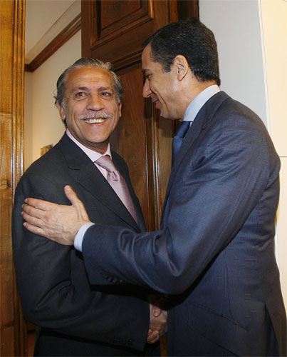 Diego López Garrido y Eduardo Zaplana Diego López Garrido y Eduardo Zaplana