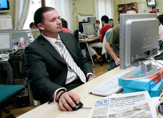 Pedja Mijatovic en una imagen de archivo, en una visita a la redacción de 20minutos.es Pedja Mijatovic en una imagen de archivo, en una visita a la redacción de 20minutos.es