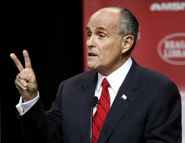 Rudolph Giuliani. Rudolph Giuliani.
