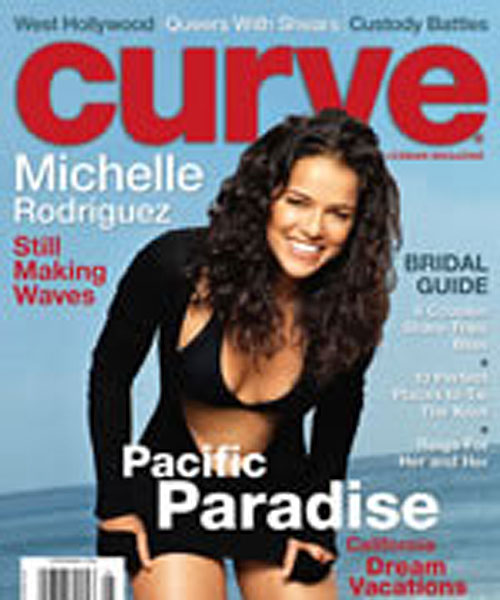 Portada de la revista 'Curve' Portada de la revista 'Curve'