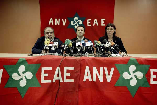 Antxon Gómez, portavoz de ANV Antxon Gómez, portavoz de ANV