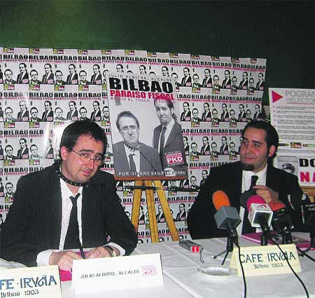 ‘Bilbao, paraíso fiscal’, la promesa con más humor ‘Bilbao, paraíso fiscal’, la promesa con más humor
