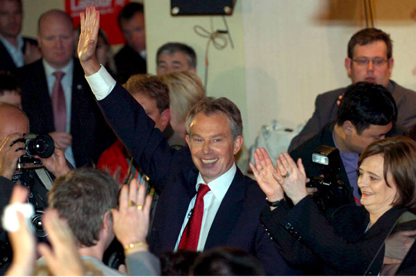 Blair se despide (Efe) Blair se despide (Efe)