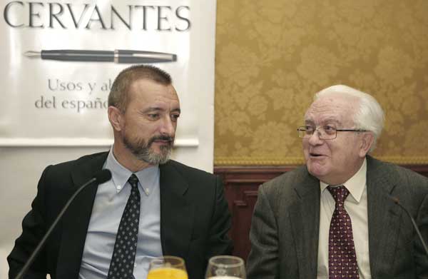 Perez-Reverte y Gregorio Salvador Perez-Reverte y Gregorio Salvador
