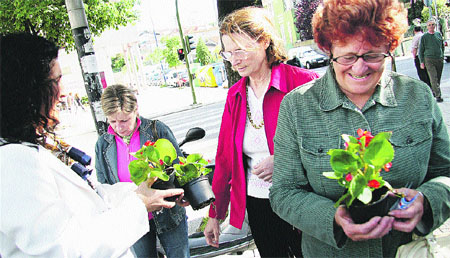 El PG se apunta a la política de las flores El PG se apunta a la política de las flores