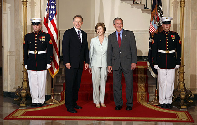 Visita de Blair a EEUU Visita de Blair a EEUU
