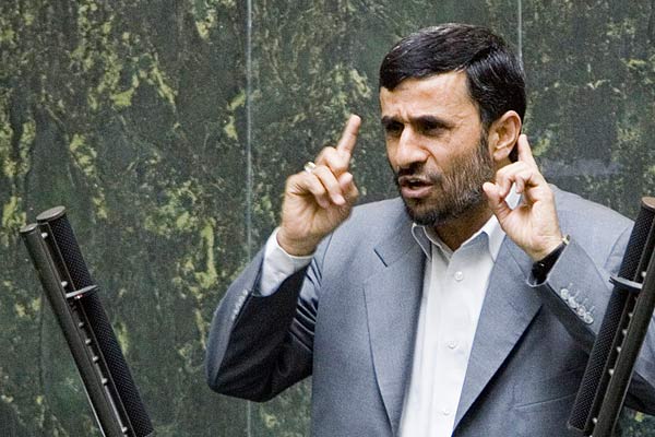 El presidente iraní, Mahmoud Ahmadinejad El presidente iraní, Mahmoud Ahmadinejad