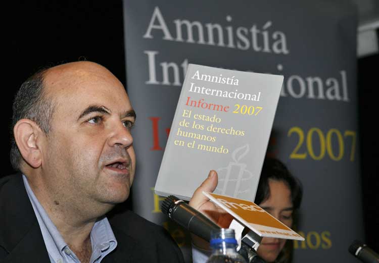 Anmistía Internacional presenta su informe anual Anmistía Internacional presenta su informe anual