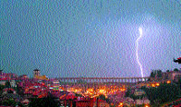 Las tormentas dejaron 400 rayos en Valladolid y 3.300 en la región Las tormentas dejaron 400 rayos en Valladolid y 3.300 en la región