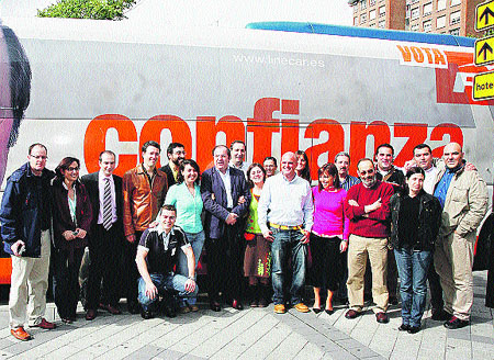La caravana del candidato La caravana del candidato