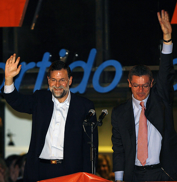 Gallardón con Rajoy Gallardón con Rajoy