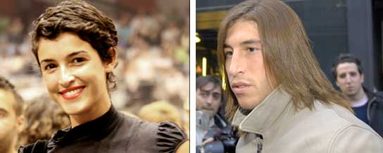 Blanca Romero y Sergio Ramos