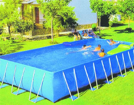 una piscina de quita y pon una piscina de quita y pon